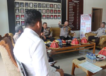 Kapolres Harry Pimpin Rapat Persiapan Pengamanan Debat Kandidat Putaran Kedua Pilkada Sinjai, Banyak Pesan Tegas Disampaikan 
