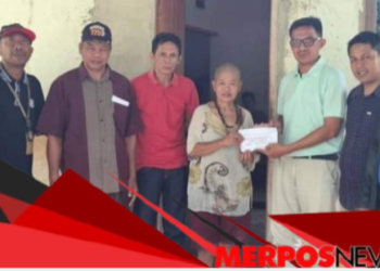 Salut, Babinsa Kawal Penyaluran BLT 23 KPM di Talle